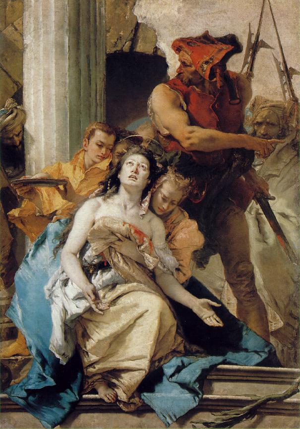 Giambattista Tiepolo: Il Martirio di Santa Agata