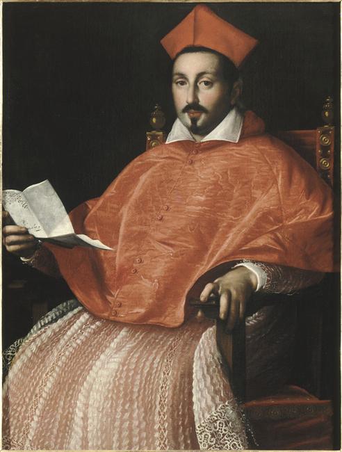 Ottavio Leoni: Ritratto del cardinale Scipione Borghese
