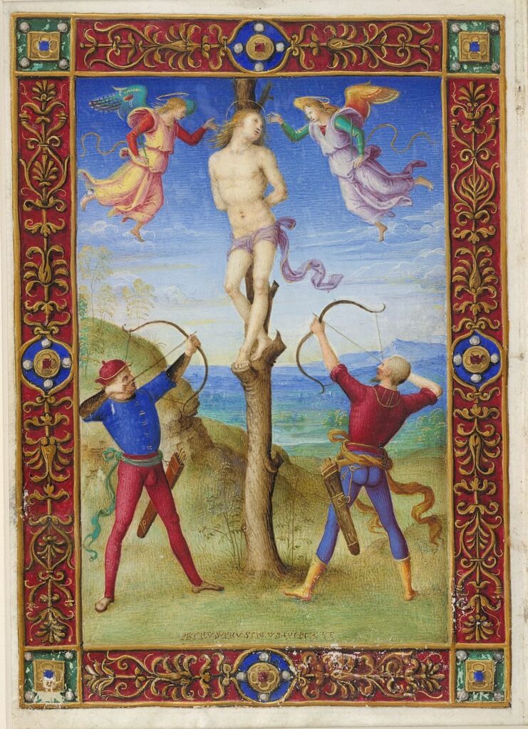 Pietro Perugino: Martirio di San Sebastiano