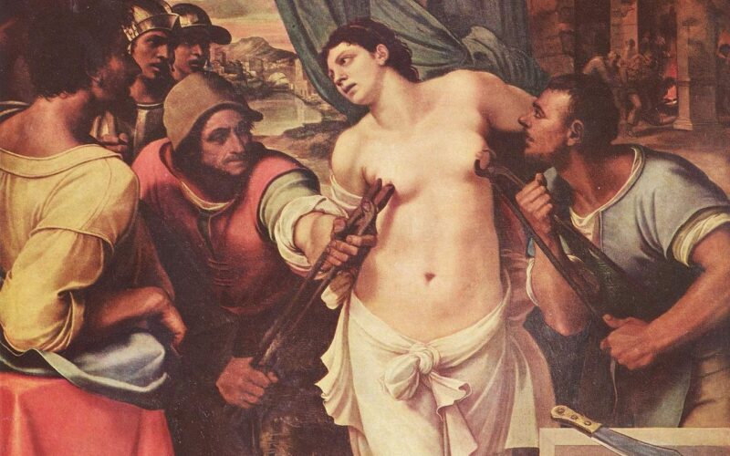 Sebastiano del Piombo: Il martirio di sant’Agata
