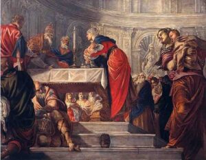 Tintoretto: La Presentazione di Gesù al Tempio