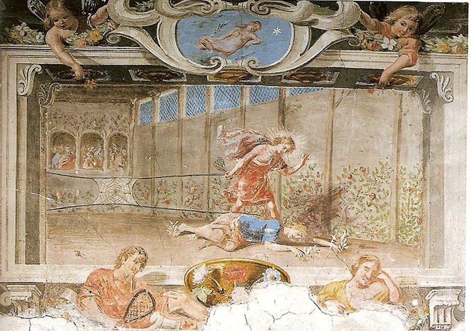 La morte di Giacinto, Palazzo Taffini (Savigliano)