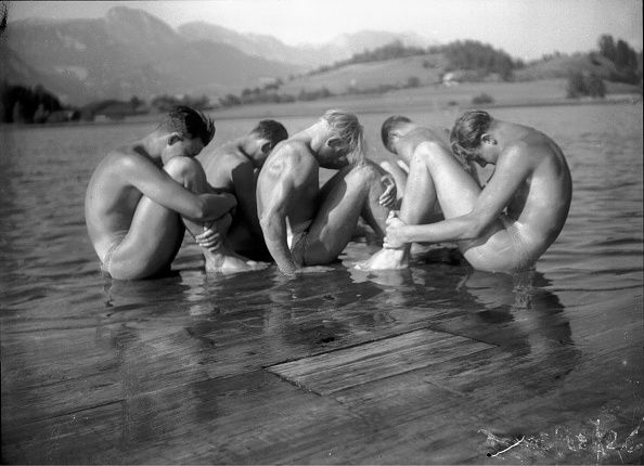 Study at a lake (c.a.1933)