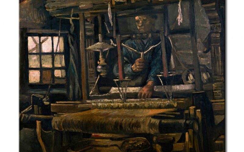 Vincent van Gogh: Tessitore, visto di fronte