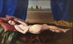 Ugo Celada da Virgilio - Reclining Nude (Portrait of the Wife)