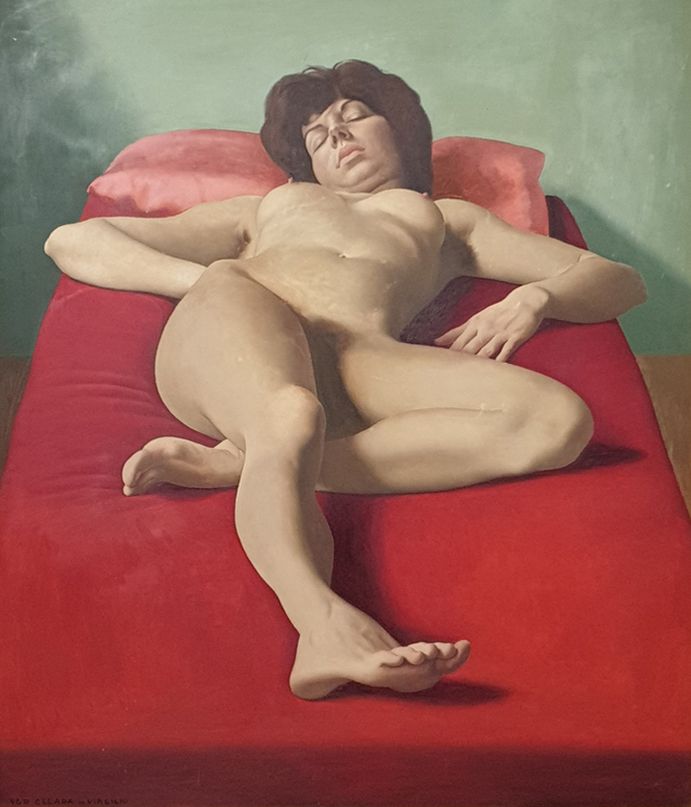 Ugo Celada da Virgilio - Nude in Foreshortening