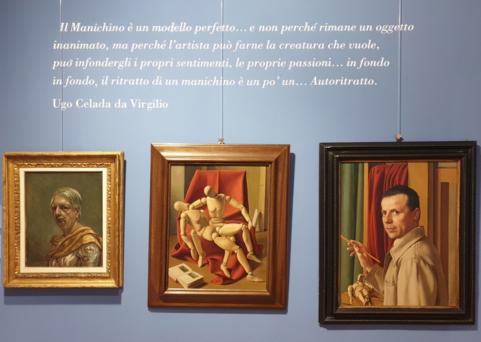 De Chirico (Self-Portrait) - Celada (Mannequins) - Celada (Self-Portrait)