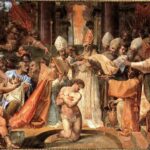 Cristoforo Roncalli detto il Pomarancio - Battesimo di Costantino