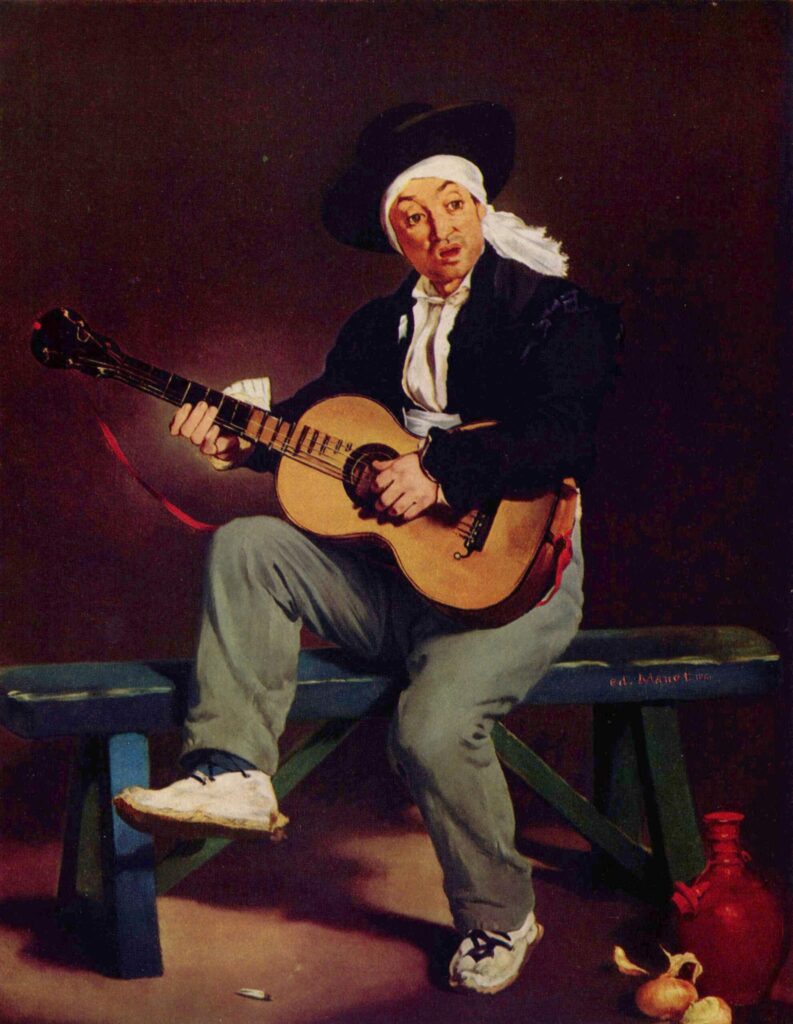 Edouard Manet - Il chitarrista spagnolo