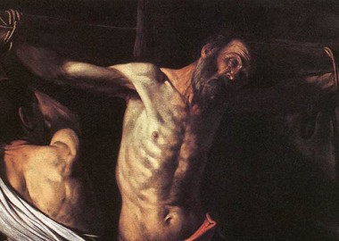 Caravaggio e la Crocifissione di Sant’Andrea: Un Capolavoro riscoperto