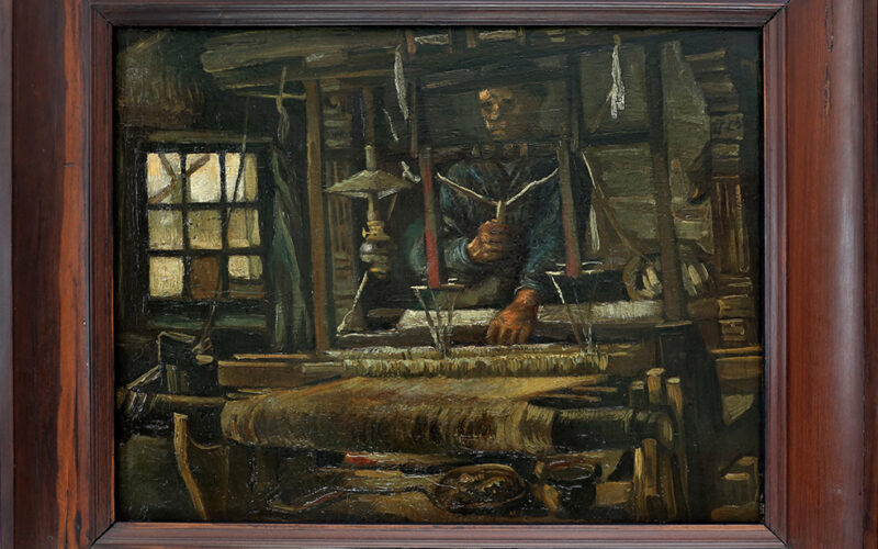 Vincent van Gogh: Tessitore, visto di fronte