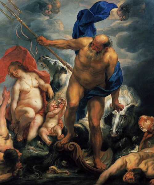 La Potenza del Mito: Nettuno e Anfitrite nella Tempesta di Jacques Jordaens