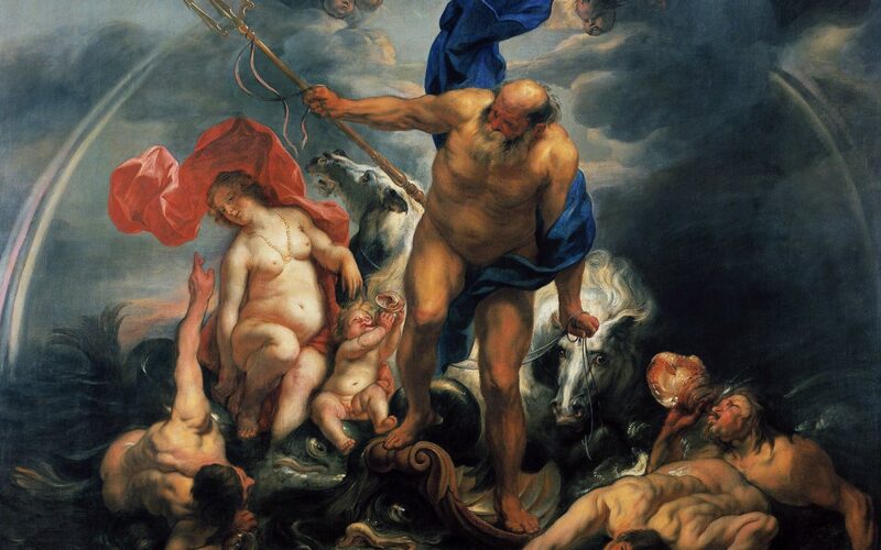 La Potenza del Mito: Nettuno e Anfitrite nella Tempesta di Jacques Jordaens