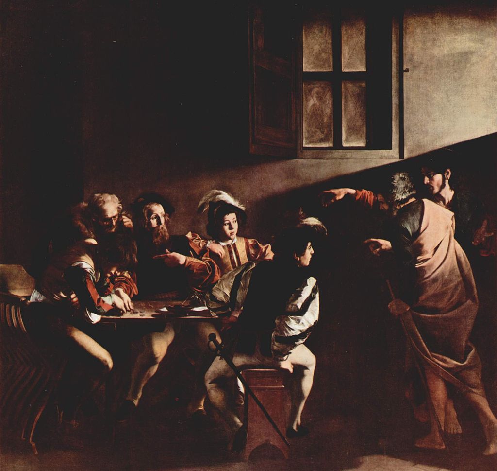 Caravaggio: La Vocazione di San Matteo