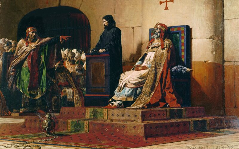 Concilio cadaverico, Jean-Paul Laurens (1870)